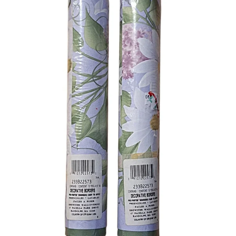 Two 5 Yard Rolls Decorative 10